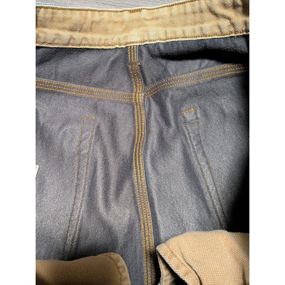 Duluth Trading Men's Fleece Lined Medium Wash Relaxed Fit Denim Blue Jeans 38x30 - Picture 5 of 7